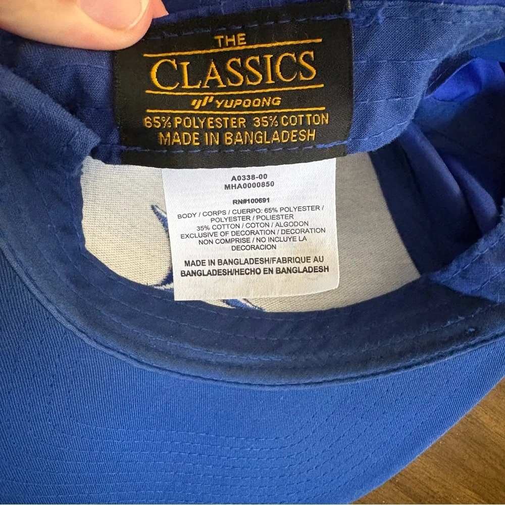 Hurley Blue Men's Hat Adjustable preppy sporty golf
